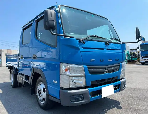 三菱 キャンター 小型 平ボディ Wキャブ TKG-FBA20 の中古トラック【車両No.125660】