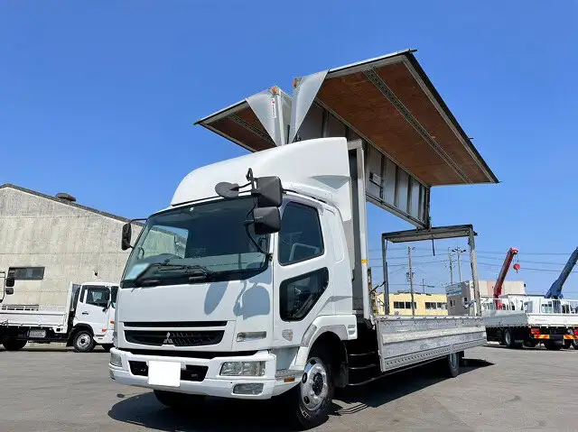 三菱 ファイター 中型/増トン ウイング パワーゲート エアサス の中古トラック【車両No.125720】