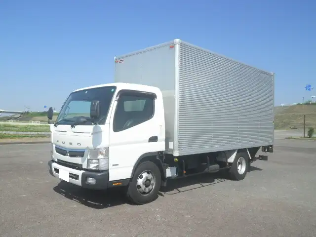 三菱 キャンター 小型 アルミバン パワーゲート TPG-FEB80 の中古トラック【車両No.125521】