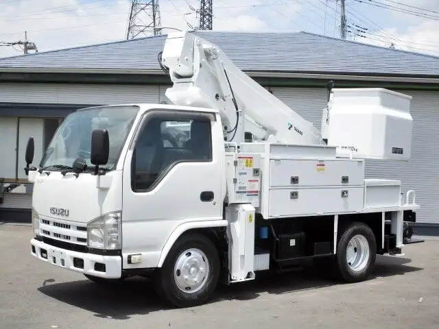 いすゞ エルフ 小型 高所・建柱車 高所作業車 TKG-NKR85N の中古トラック【車両No.125889】