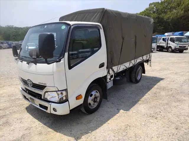 トヨタ ダイナ 小型 平ボディ 幌 TKG-XZC605 の中古トラック【車両No.125173】