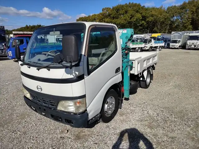 日野 デュトロ 小型 ダンプ クレーン付き KK-XZU352T の中古トラック【車両No.125191】