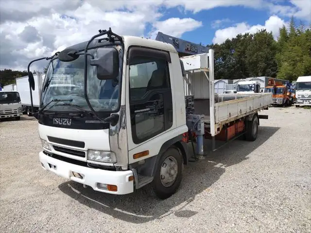 いすゞ フォワード 中型/増トン クレーン付 3段 ラジコン の中古トラック【車両No.125180】
