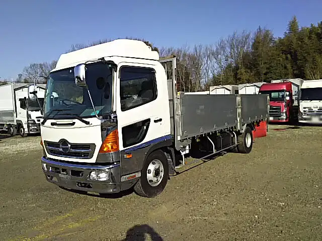 日野 レンジャー 中型/増トン 平ボディ アルミブロック BKG-FC7JKYA の中古トラック【車両No.125091】