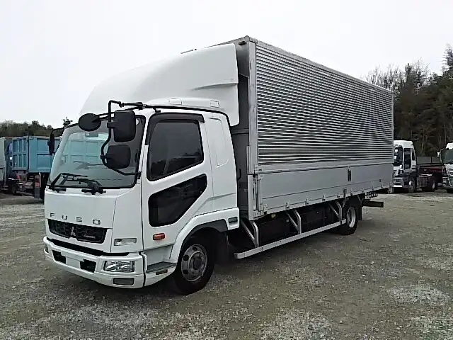 三菱 ファイター 中型/増トン ウイング ベッド TKG-FK61F の中古トラック【車両No.124864】