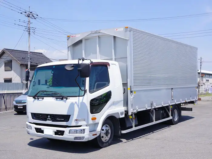 三菱 ファイター 中型/増トン ウイング エアサス ベッド の中古トラック【車両No.125938】