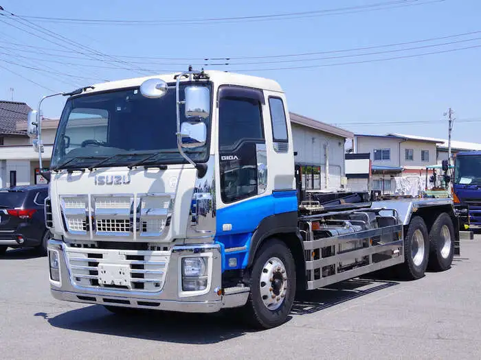 いすゞ ギガ 大型 アームロール ツインホイスト ベッド の中古トラック【車両No.125937】