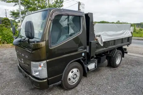 三菱 キャンター 小型 ダンプ 強化 TKG-FBA60 の中古トラック【車両No.126164】