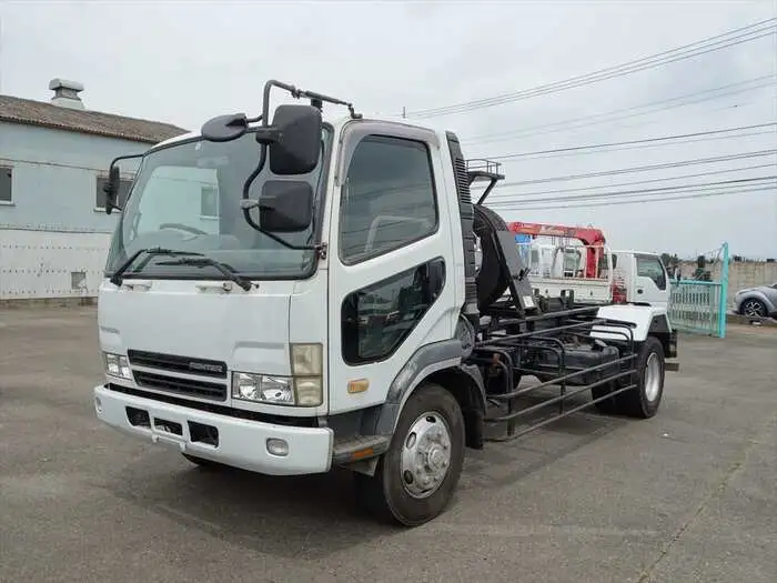 三菱 ファイター 中型/増トン アームロール ツインホイスト KL-FK71HGZ の中古トラック【車両No.126180】