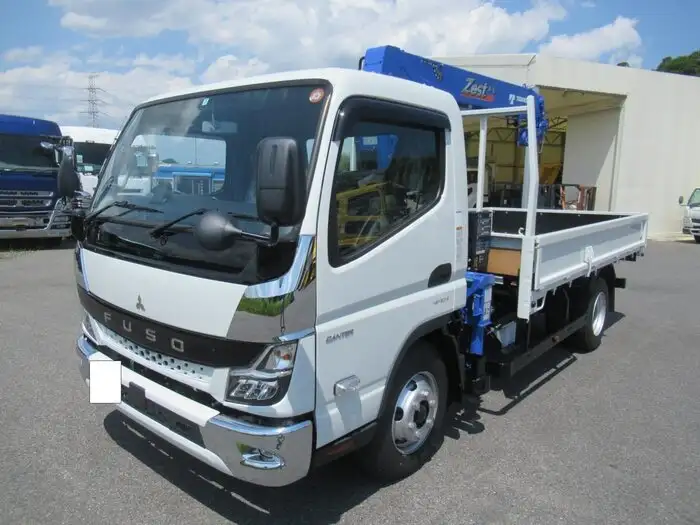三菱 キャンター 小型 クレーン付 4段 ラジコン の中古トラック【車両No.126206】