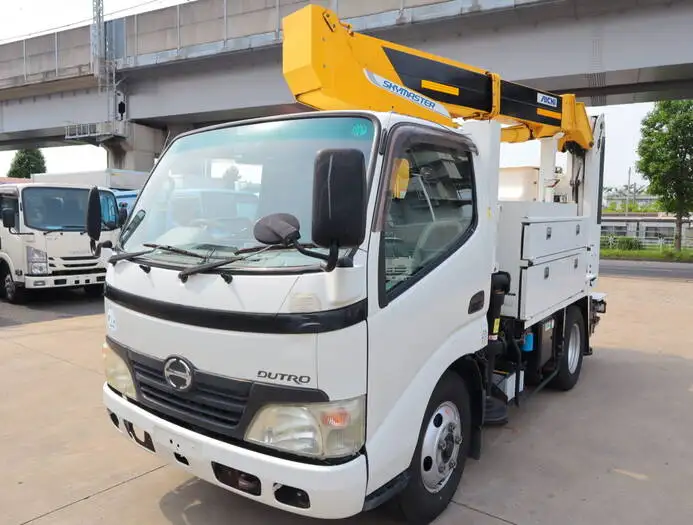 日野 デュトロ 小型 高所・建柱車 高所作業車 BDG-XZU304X の中古トラック【車両No.126252】