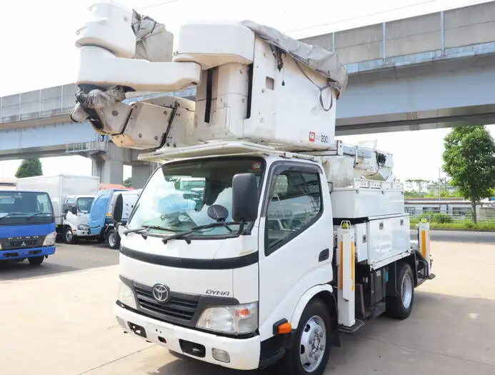 トヨタ ダイナ 小型 高所・建柱車 高所作業車 電工仕様 の中古トラック【車両No.126388】
