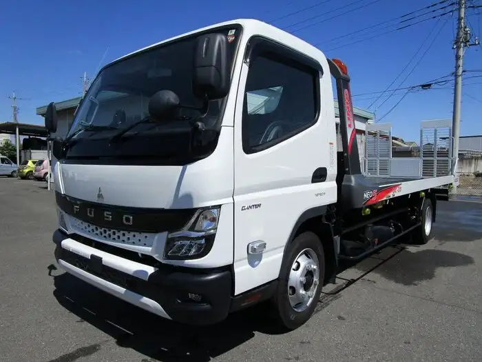 三菱 キャンター 小型 車両重機運搬 ラジコン ウインチ の中古トラック【車両No.126291】