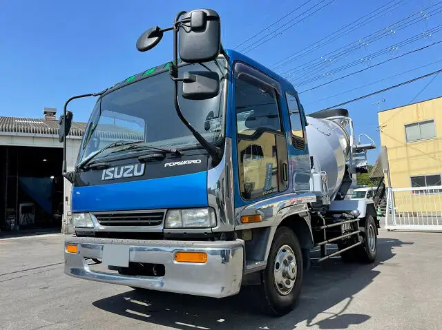 いすゞ フォワード 中型/増トン ミキサー・ポンプ ベッド U-FSR32D1改 の中古トラック【車両No.126259】