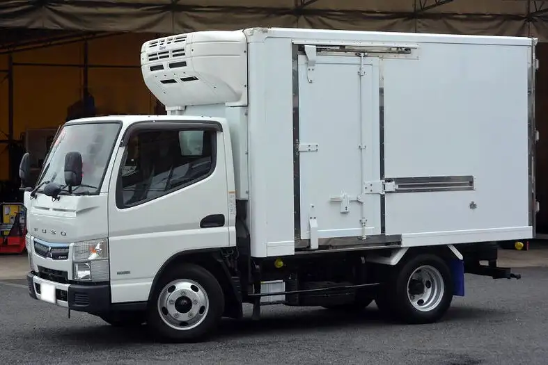三菱 キャンター 小型 冷凍冷蔵 低温 床ステン の中古トラック【車両No.126484】