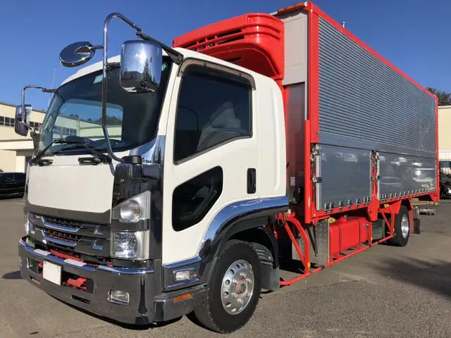 いすゞ フォワード 中型/増トン 冷凍冷蔵 冷凍ウイング パワーゲート の中古トラック【車両No.126533】