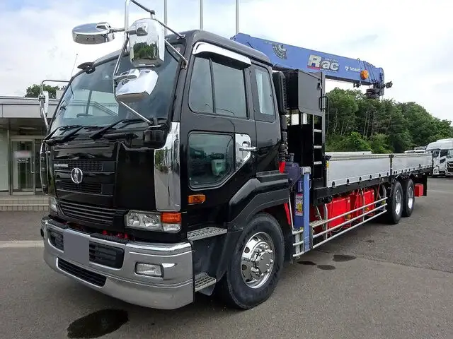 日産UD ビッグサム 大型 クレーン付 アルミブロック エアサス の中古トラック【車両No.126536】