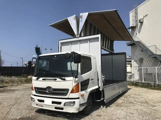 日野 レンジャー 中型/増トン ウイング BKG-FD7JLYA H23 の中古トラック【車両No.126560】
