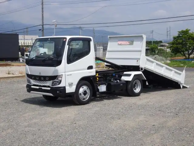 三菱 キャンター 小型 ダンプ ローダー 2RG-FBA60 の中古トラック【車両No.126596】