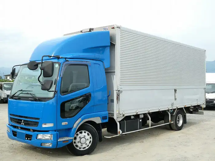 三菱 ファイター 中型/増トン ウイング ベッド PA-FK61F の中古トラック【車両No.126217】