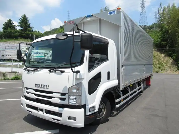 いすゞ フォワード 中型/増トン ウイング エアサス ベッド の中古トラック【車両No.126456】