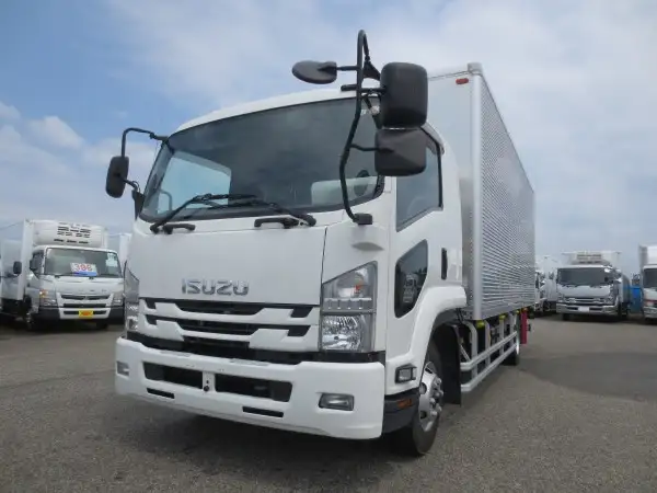 いすゞ フォワード 中型/増トン アルミバン パワーゲート ベッド の中古トラック【車両No.126601】