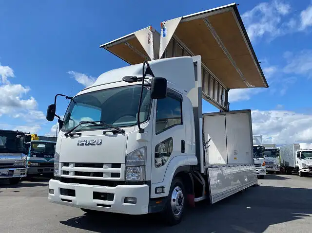 いすゞ フォワード 中型/増トン ウイング パワーゲート エアサス の中古トラック【車両No.126501】