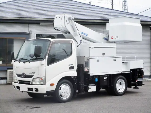 日野 デュトロ 小型 高所・建柱車 高所作業車 TKG-XZU675M の中古トラック【車両No.126704】
