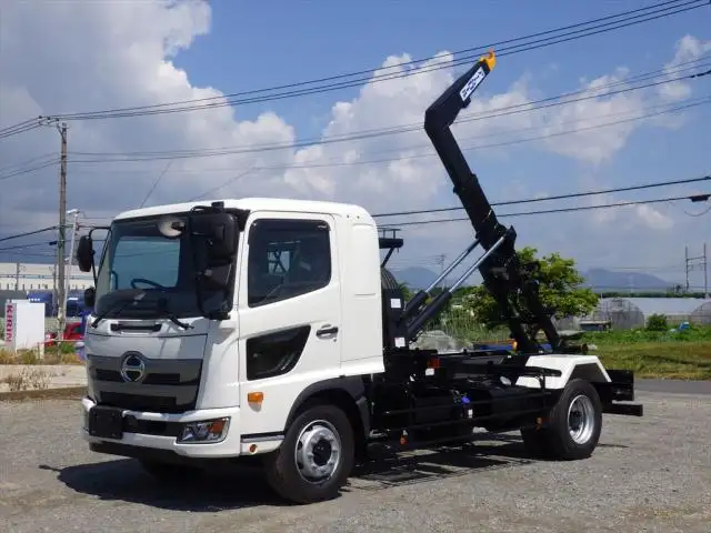 日野 レンジャー 中型/増トン アームロール ツインホイスト ベッド の中古トラック【車両No.126668】