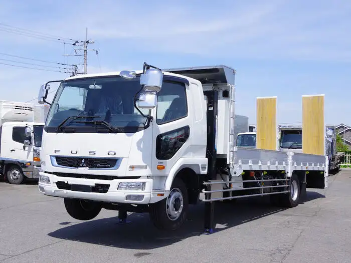 三菱 ファイター 中型/増トン 車両重機運搬 ウインチ 2KG-FK62FZ の中古トラック【車両No.126887】