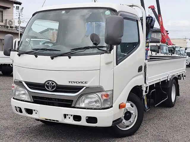 トヨタ トヨエース 小型 クレーン付 横置簡易クレーン 4段 の中古トラック【車両No.126729】