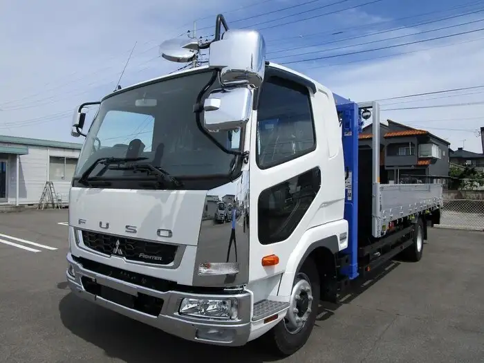 三菱 ファイター 中型/増トン クレーン付 アルミブロック 4段 の中古トラック【車両No.126986】