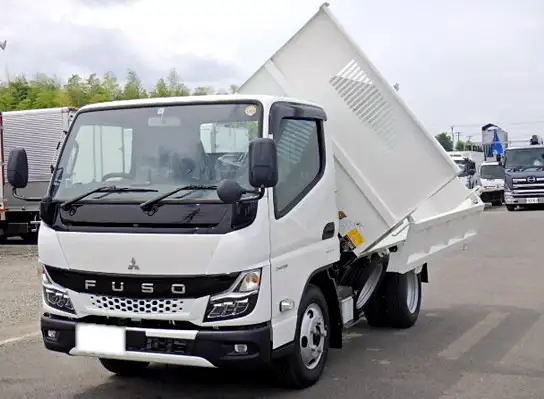 三菱 キャンター 小型 ダンプ 三転 2RG-FBAV0 の中古トラック【車両No.126888】