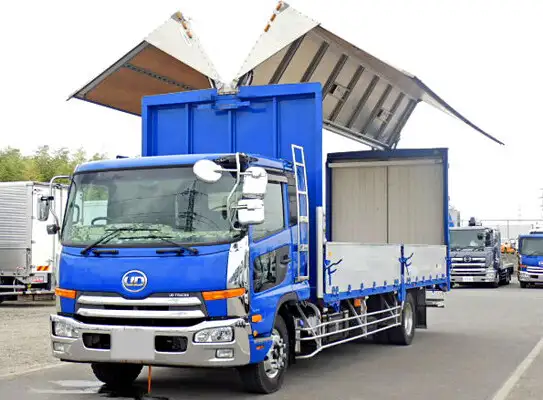 日産UD コンドル 中型/増トン ウイング パワーゲート エアサス の中古トラック【車両No.126944】