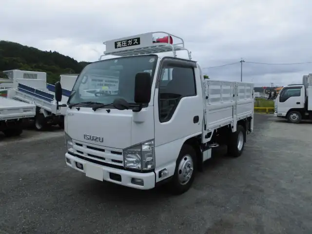 いすゞ エルフ 小型 平ボディ パワーゲート 床鉄板 の中古トラック【車両No.127135】