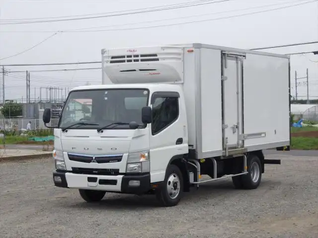 三菱 キャンター 小型 冷凍冷蔵 低温 床アルミ の中古トラック【車両No.127390】