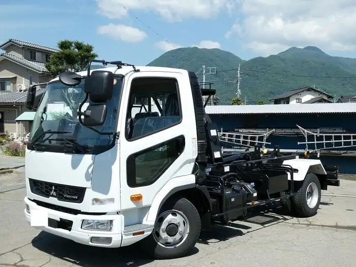 三菱 ファイター 中型/増トン アームロール ツインホイスト 2KG-FK72F の中古トラック【車両No.127506】