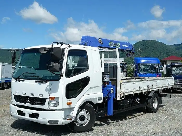 三菱 ファイター 中型/増トン クレーン付 4段 ラジコン の中古トラック【車両No.127496】