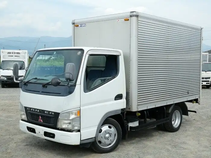三菱 キャンター 小型 アルミバン PA-FE70BB H17 の中古トラック【車両No.127481】