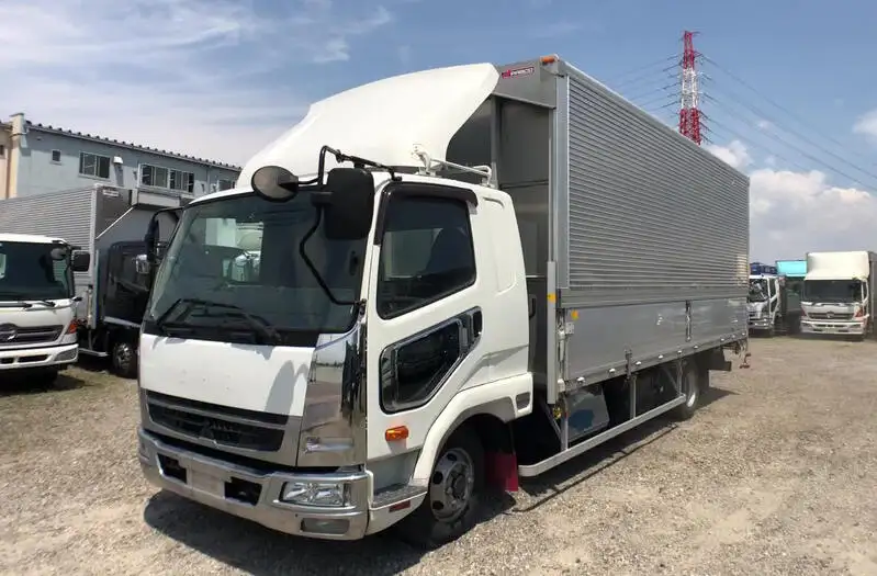 三菱 ファイター 中型/増トン ウイング エアサス ベッド の中古トラック【車両No.127121】