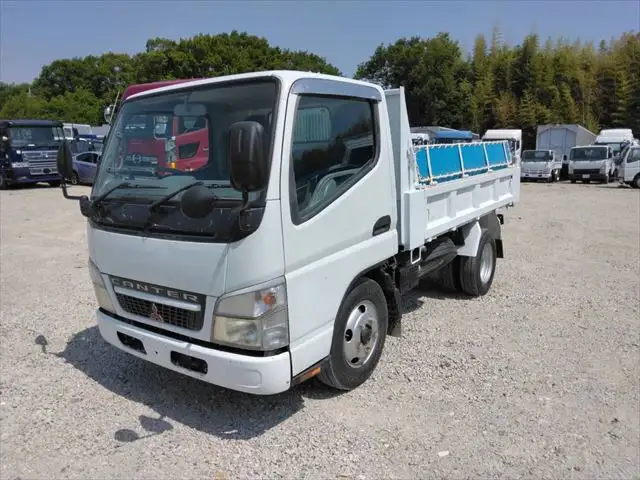 三菱 キャンター 小型 ダンプ コボレーン PA-FE71DBD の中古トラック【車両No.127553】