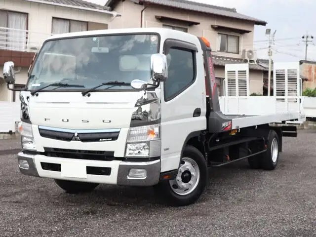 三菱 キャンター 小型 車両重機運搬 ラジコン ウインチ の中古トラック【車両No.127877】