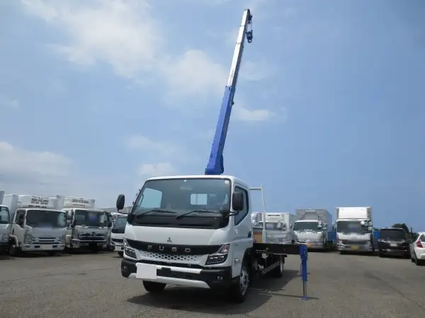 三菱 キャンター 小型 クレーン付 4段 ラジコン の中古トラック【車両No.127293】