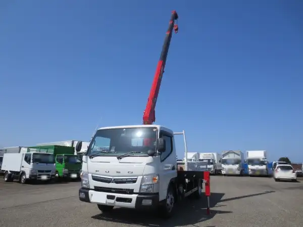 三菱 キャンター 小型 クレーン付 4段 ラジコン の中古トラック【車両No.127299】