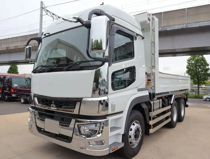三菱 スーパーグレート 大型 ダンプ Lゲート ハイルーフ の中古トラック【車両No.127782】