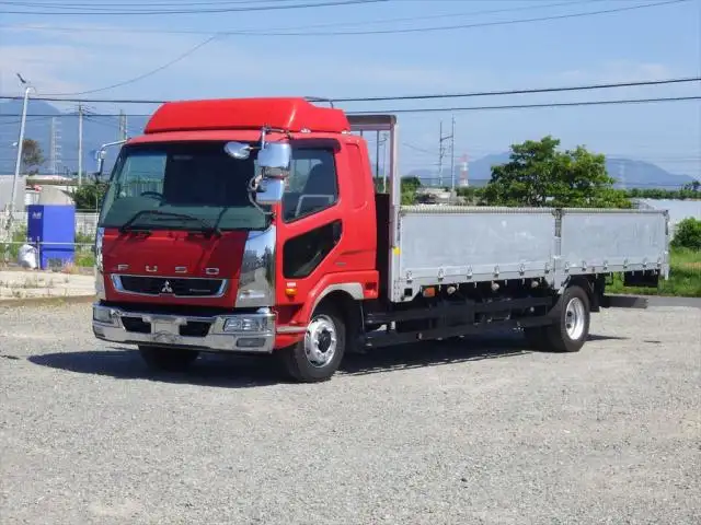 三菱 ファイター 中型/増トン 平ボディ 床鉄板 アルミブロック の中古トラック【車両No.127983】
