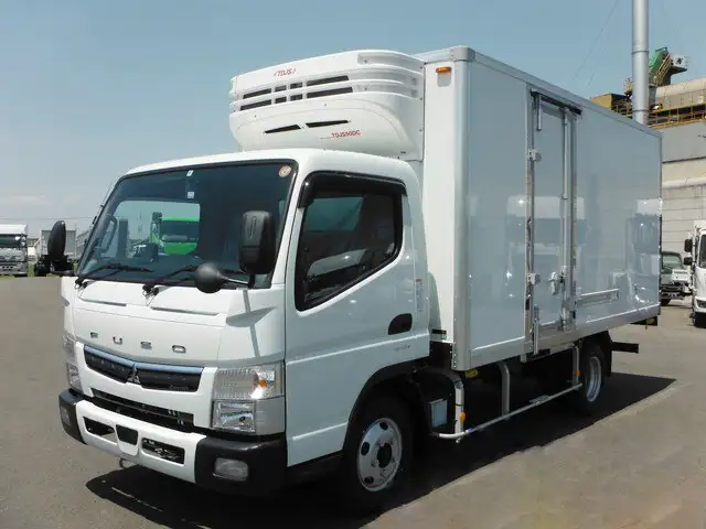 三菱 キャンター 小型 冷凍冷蔵 低温 床アルミ の中古トラック【車両No.127670】