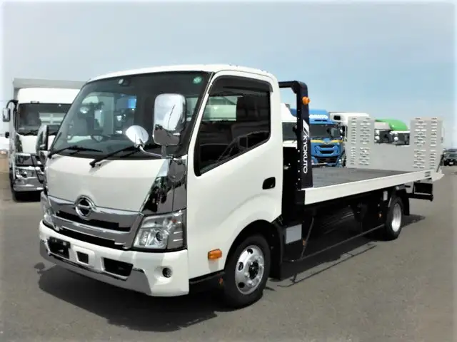 日野 デュトロ 小型 車両重機運搬 ラジコン ウインチ の中古トラック【車両No.127666】