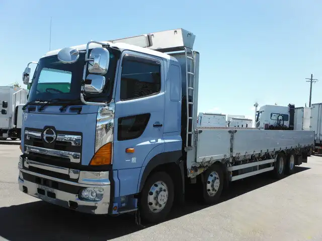 日野 プロフィア 大型 平ボディ 床鉄板 アルミブロック の中古トラック【車両No.127747】