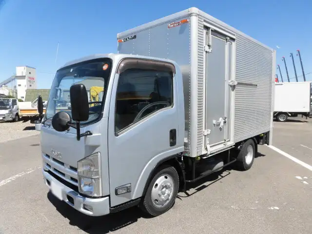 いすゞ エルフ 小型 アルミバン パワーゲート サイドドア の中古トラック【車両No.128036】